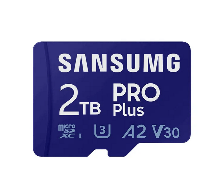 2 TB Sansumg Pro Plus Micro SD cards